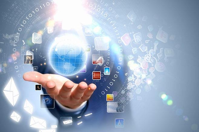 商務(wù)網(wǎng)絡(luò)科技背景 圖片素材(編號:20140320071826)