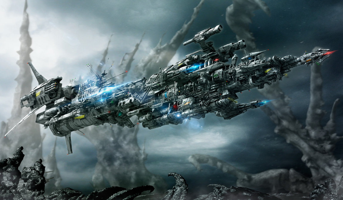 宇宙戰(zhàn)艦 未來(lái)戰(zhàn)爭(zhēng)中的終極殺器？